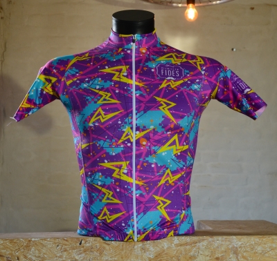  - Trui korte mouw purple haze xs 