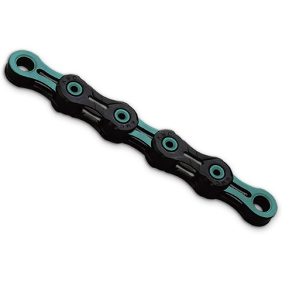 - Ketting zwart/celeste 11speed 118links 
